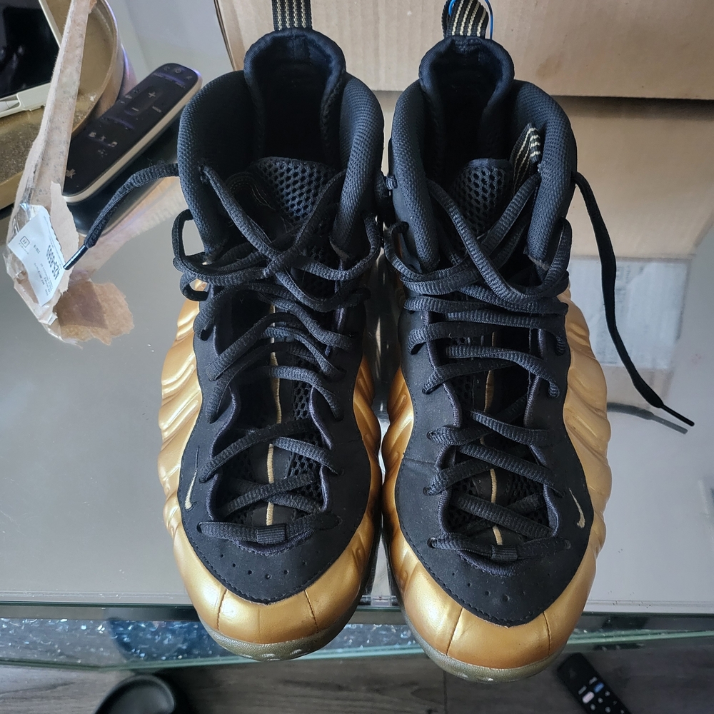 Nike Air Foamposite Pro Metallic Gold Men's Size 12